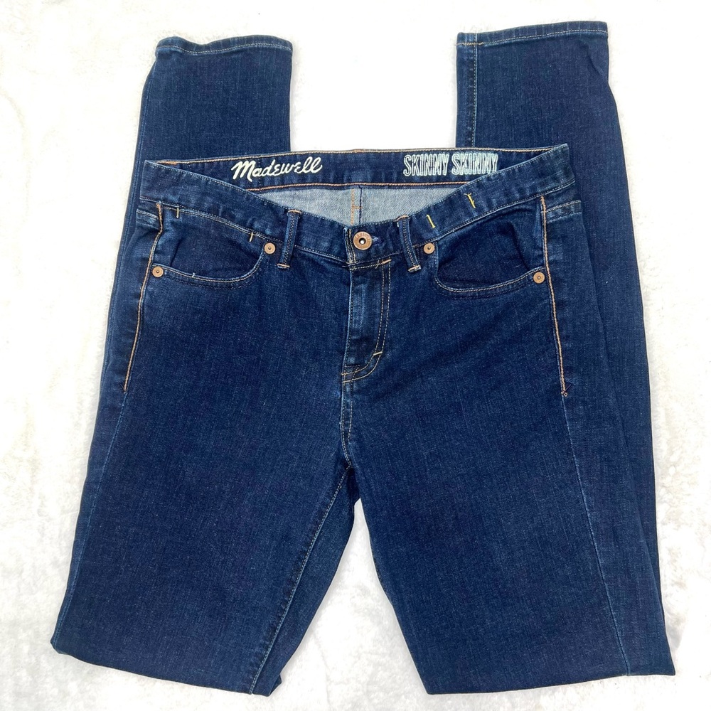 MADEWELL Skinny Skinny Mid Rise Jeans Denim Size 28 - Picture 6 of 13